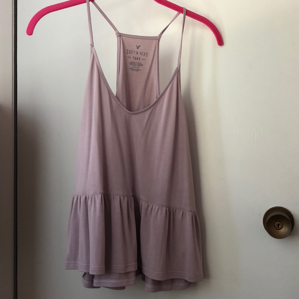 Soft light purple blouse from American Eagle